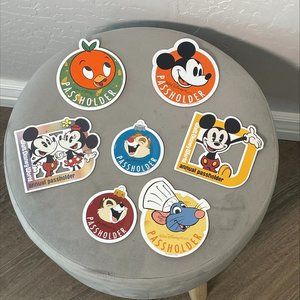 Collection of WDW Passholder Magnets